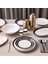 Crystal Provence Black 56 Parça 12 Kişilik Yemek Takımı 2