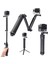 Aksiyon Kamera Monopod Çubuğu Stand Mini Tripod 3 in 1 3