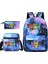 Karikatür Baskı Modası Etrafında Yeni Oyun Çocuk Kalem Çantası Crossbody Çanta Üç Set Sınır Ötesi Ilkokul ve Ortaokul Öğrencileri Okul Çantası (Yurt Dışından) 1