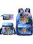 Karikatür Baskı Modası Etrafında Yeni Oyun Çocuk Kalem Çantası Crossbody Çanta Üç Set Sınır Ötesi Ilkokul ve Ortaokul Öğrencileri Okul Çantası (Yurt Dışından) 1