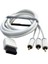 Wii Composite Kablo Wii Av Video Rca Ses ve Görüntü Kablo Ttaf 99001 4