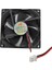 9cm 24V 2 Pinli Kasa Fanı 9cm x 9cm x 2.5cm 2 Pimli Dc 24VOLT Fan 4