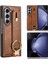 Samsung Galaxy Z Case 6 5g Bilek Kayışı Uyumluluk Premium Pu (Yurt Dışından) 1