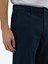 Lacivert Düz Dokuma Regular Fit Casual Pamuk Karışımlı Pantolon 2