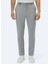 Gri Dokuma Jogging Fit Casual Pantolon 1