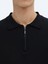 Siyah Polo Yaka Düz Örgü Triko 4