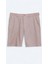 Somon Dokuma Jogging Fit Casual Pamuk Karışımlı Bermuda 4