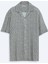 Mavi Desenli Oversize Fit Dokuma Casual Gömlek 4
