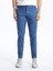 Lcwaıkıkı Classic Indigo Dar Kalıp Gabardin Erkek Chino Pantolon 3