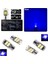 ( 4 x Adet) 1 Set T10 LED Dipsiz Ampul 12V 26 LED Mavi (Blue) 1