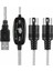 USB To Midi Kablo Dönüştürücü Pc Müzik Klavye Adaptörü Mıdı Kablosu 4