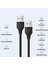 USB 2.0 Erkek‑erkek Data & Şarj Kablosu 3 m – Siyah/şeffaf Renk | Uzun, Dayanıklı 🔌 4