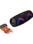 Rgb Led Işıklı Suya Yükses Radyo Usb Aux Sd Kart Girişli Bluetooth 30cm Hoparlör 1