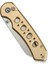 Pragma Prime Thumb Stud & Button Lock Knife Champagne Aluminum Handle Çakı 5