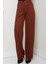 Mihre Çımalı Palazzo Pantolon 1581 - Kahve 2