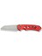 Pragma Prime Thumb Stud & Button Lock Knife Red Aluminum Handle Çakı 1