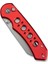 Pragma Prime Thumb Stud & Button Lock Knife Red Aluminum Handle Çakı 5