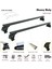 Jeep Commander Xk 2006-2010 Tavan Taşıyıcı Ara Barlar – Vidalı Montaj, Toros Fix Pro, Siyah 3