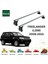 Land Rover Freelander (L359) 2006-15 Roof Rack Tavan Taşıyıcı Ara Barlar – Vidalı Montaj, Toros Fix Pro, 6 Alu Gri 2