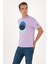Erkek Lila Tişört 50307352-VR034 3
