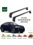Bmw X6 F16 2014-2019 Oluksuz Üst Tavan Portbagaj Taşıyıcı Ara Atkısı Toros Serisi Pro 4 Siyah 2