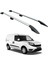 Fiat Doblo Kısa Şase 2010-2020 Van Araç Üstü Alüminyum Tavan Yan Rayları Plus Serisi - Gri 1