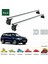 Bmw X3 E83 2003-2010 Oluksuz Üst Tavan Portbagaj Taşıyıcı Ara Atkısı Toros Serisi Pro 4 Gri 2