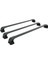 Chevrolet N400 2019-2025 Roof Rack Cross Bars Metal Bracket Fix Point 3 Qty. Alu Siyah 1