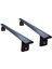 Dacia Sandero 2013-2020 Roof Rack System, Aluminium Cross Bar, Siyah 1