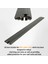 Dacia Sandero 2013-2020 Roof Rack System, Aluminium Cross Bar, Siyah 4