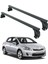 For Toyota Auris 2007-2013 Roof Rack Cross Bars Normal Roof Alu Black 1