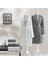 Raya Pure Cotton Pamuk Aile Seti Beyaz Antrasit 1
