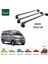 Chevrolet N300 2012-2020 Roof Rack Cross Bars Metal Bracket Fix Point 3 Qty. Alu Siyah 2