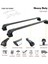 Chevrolet N300 2012-2020 Roof Rack Cross Bars Metal Bracket Fix Point 3 Qty. Alu Siyah 3