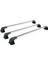 Chevrolet N300 2012-2020 Roof Rack Cross Bars Metal Bracket Fix Point 3 Qty. Alu Gri 1