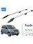 Fiat Panda 169 Üst Tavan Çıtası Taşıyıcı Bar Plus 2002-2012 Gri 1