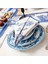 Elysian Blue, Premium Seri Mutfak Sunum Peçetesi, Duck Keten Kumaş 40X40CM 1