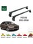 Ford Focus Sedan (C346) 2011-2018 Oluksuz Üst Tavan Portbagaj Taşıyıcı Ara Atkısı Toros Serisi Pro 4 Siyah 2