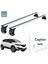 Renault Captur Portbagaj Taşıyıcı Ara Atkısı Pro 4 Set 2013-2019 Gri 2