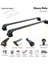 Chevrolet N400 2019-2025 Roof Rack Cross Bars Metal Bracket Fix Point 3 Qty. Alu Gri 3