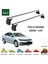 Volkswagen Polo Sedan 2009-2020 Oluksuz Üst Tavan Portbagaj Taşıyıcı Ara Atkısı Toros Serisi Pro 4 Gri 2