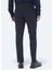 Lacivert Dokuma Regular Fit Casual Pantolon 4
