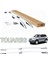 Volkswagen Touareg 2003-2009 Araç Üstü Alüminyum Tavan Yan Rayları Plus Serisi - Siyah 1
