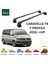 Volkswagen Caravelle T6 T-P 2015-2024 Portbagaj Taşıyıcı Ara Atkı Aparatı Paw Pro 3 Siyah 2