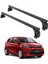 Kia Picanto 2017-2023 Oluksuz Üst Tavan Portbagaj Taşıyıcı Ara Atkısı Toros Serisi Pro 4 Siyah 1