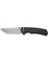 Button Lock Brazen Flipper & Thumb Stud Knife Black G10 Handle Çakı 1