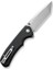 Button Lock Brazen Flipper & Thumb Stud Knife Black G10 Handle Çakı 3