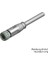 M8 4 Pinli 5m Kablolu Düz Konnektör 42-10034 Conec 4