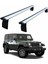 Jeep Wrangler Jk 2007-2018 Yagmur Oluklu Üst Tavan Taşıyıcı Ara Atkısı Paw Gri 1