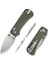 Baby Banter 2-Tg Thumb Stud & Crossbar Lock Knife Green & Red G10 Handle Çakı 2